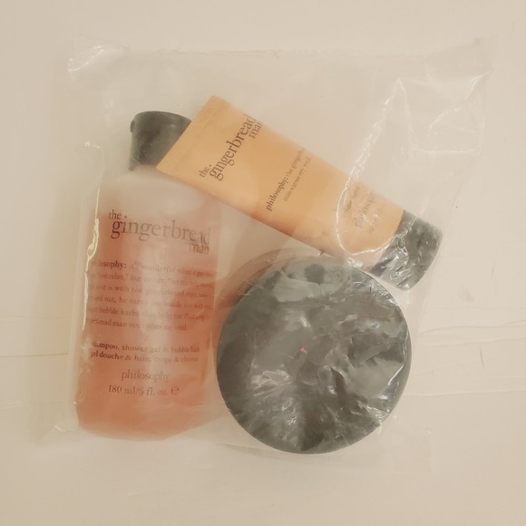 Philosophy Bath & Body Philosophy Gingerbread Man Set Glazed Body